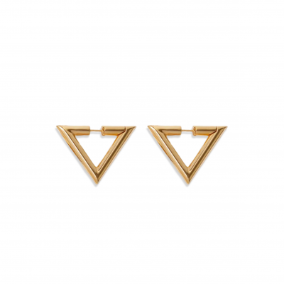 VALENTINO TRIANGLE EARRINGS WJ0V03METCS4